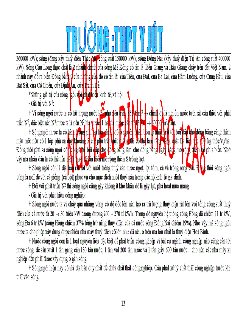 image for page Tài liệ u ôn thi đại học 12