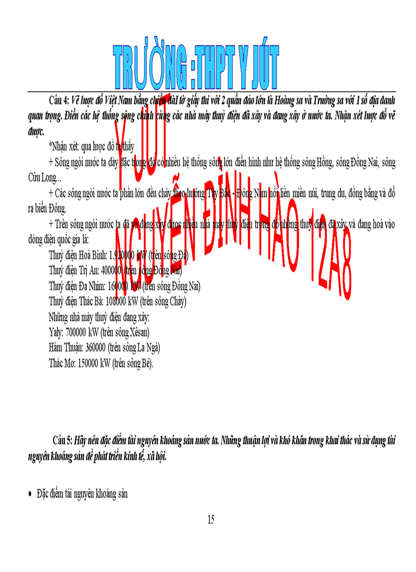 image for page Tài liệ u ôn thi đại học 12