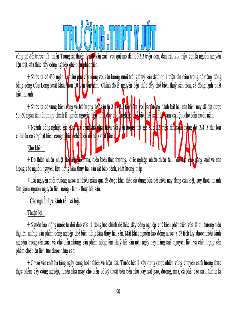 image for page Tài liệ u ôn thi đại học 12