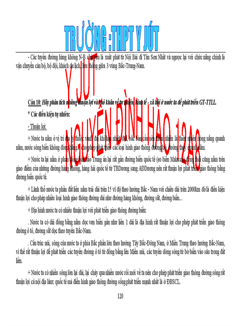 image for page Tài liệ u ôn thi đại học 12