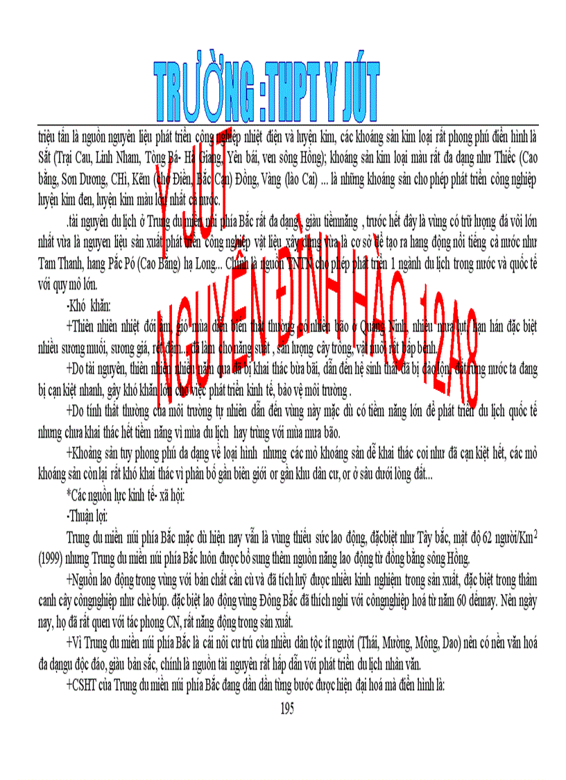 image for page Tài liệ u ôn thi đại học 12