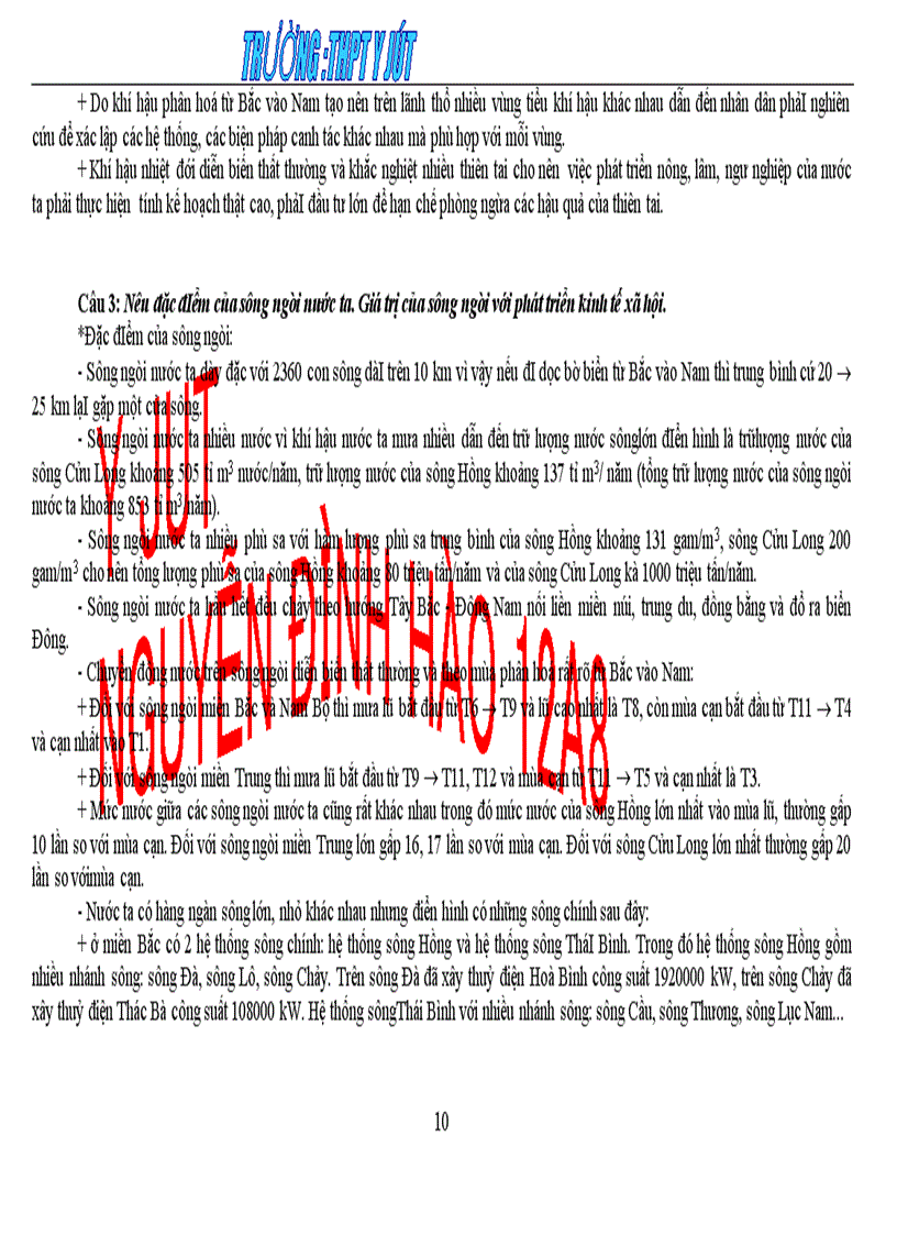 image for page Tài liệu ôn thi đại học môn địa lí 12