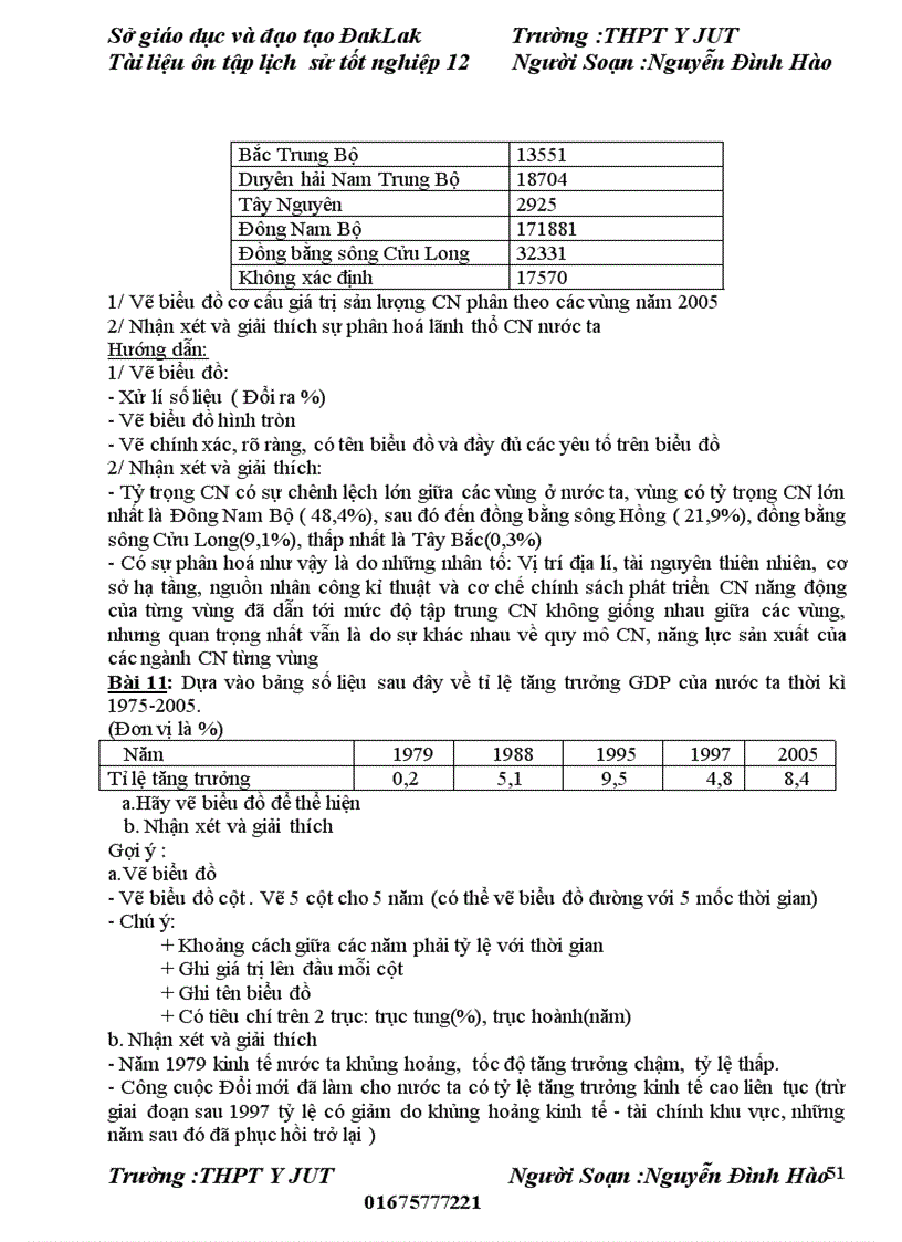 image for page Tài liệu ôn thi đai học mon địa lí