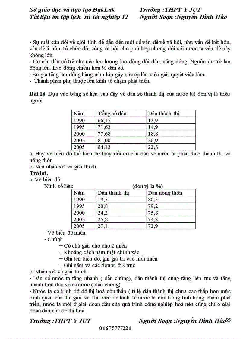 image for page Tài liệu ôn thi đai học mon địa lí