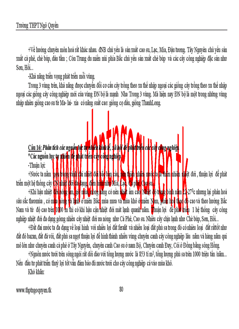 image for page Tài liệu ôn thi ĐH CĐ địa lý