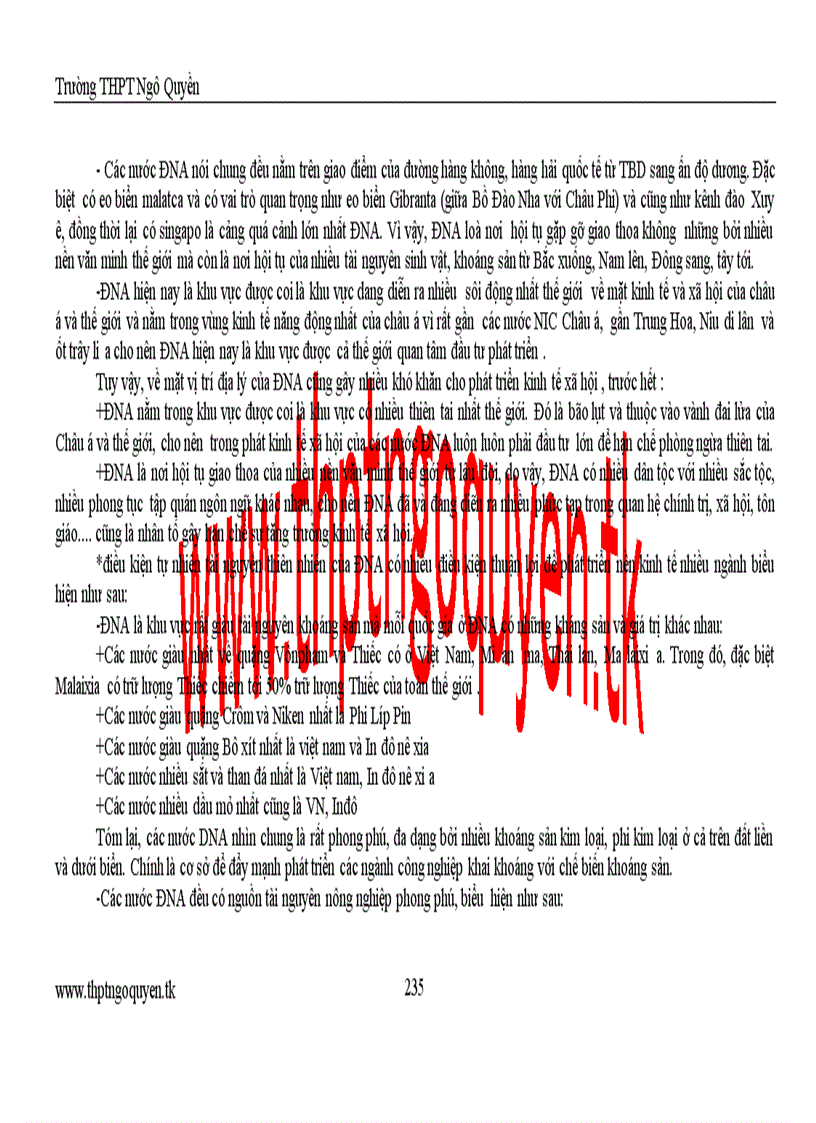 image for page Tài liệu ôn thi ĐH CĐ địa lý