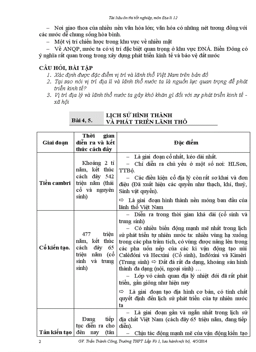 image for page Tài liệu ôn thi Địa lý Tập 1