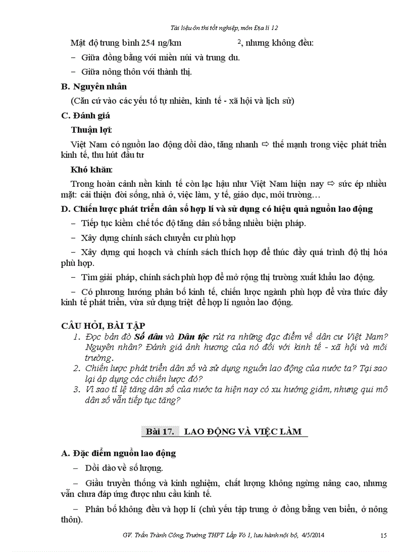 image for page Tài liệu ôn thi Địa lý Tập 1