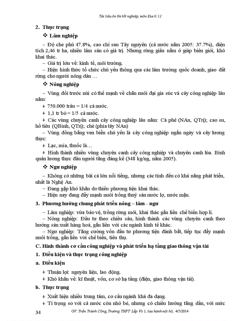 image for page Tài liệu ôn thi Địa lý Tập 3