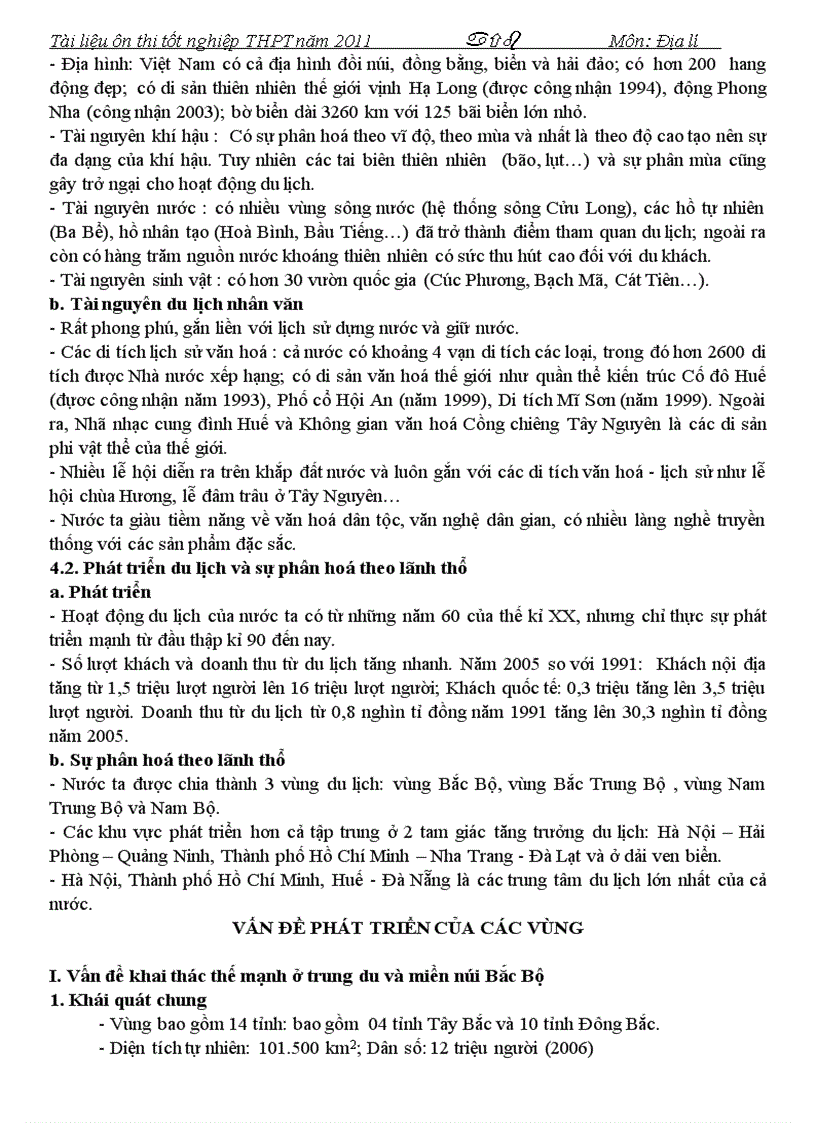 image for page Tai lieu on thi TN dia 12 phan 2