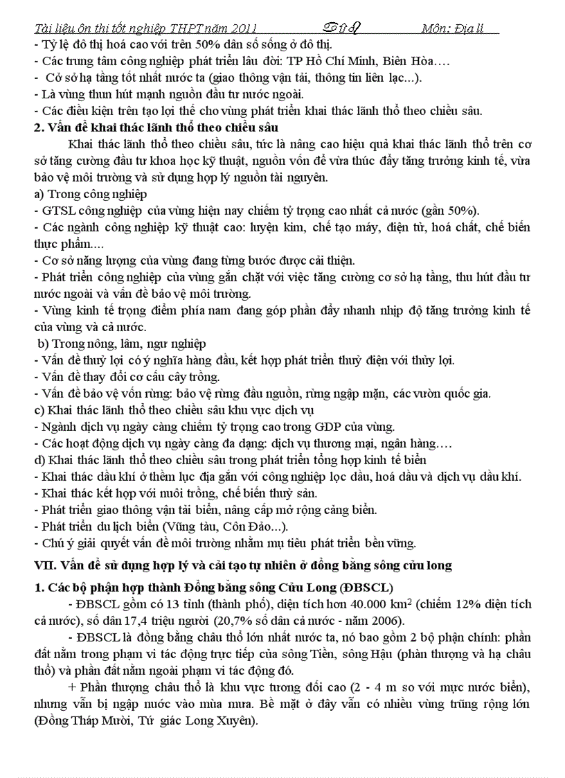 image for page Tai lieu on thi TN dia 12 phan 2