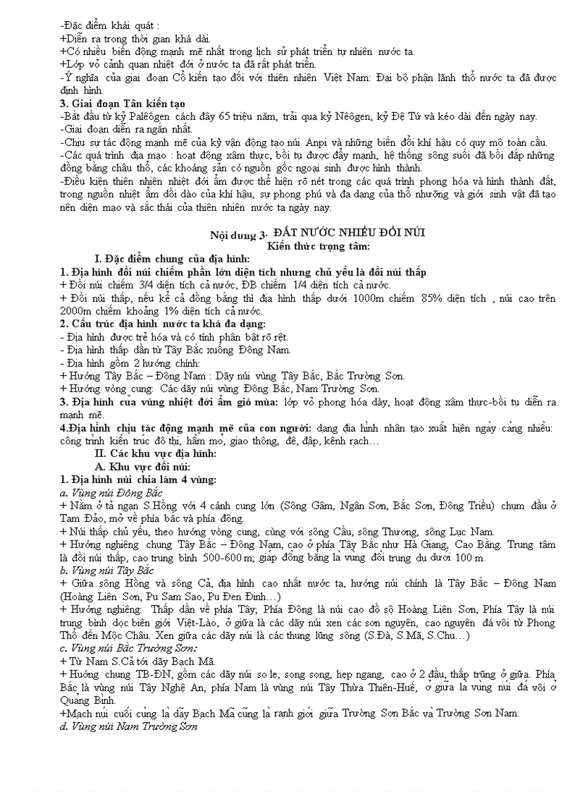 image for page T&#224;i liệu &#244;n thi TN Địa L&#253;