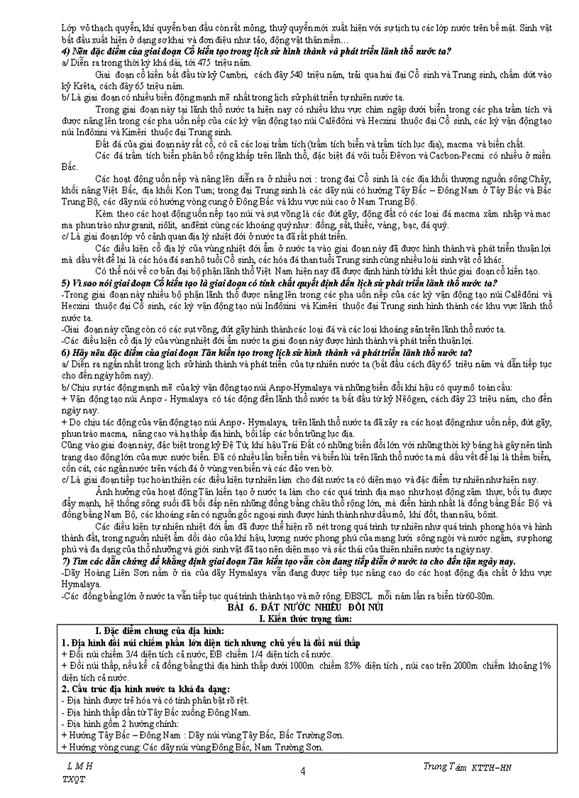 image for page Tài liệu ôn thi tn môn địa