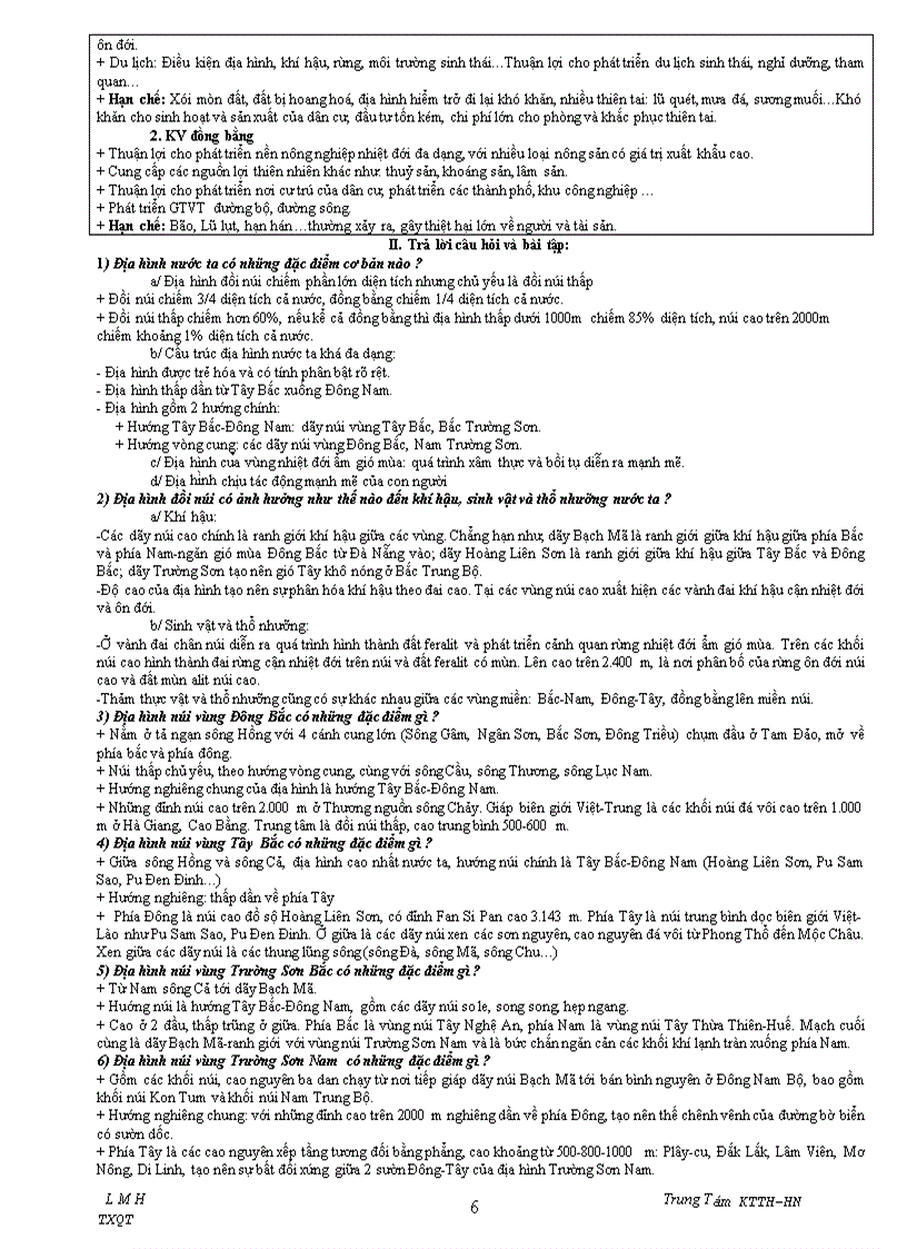 image for page Tài liệu ôn thi tn môn địa