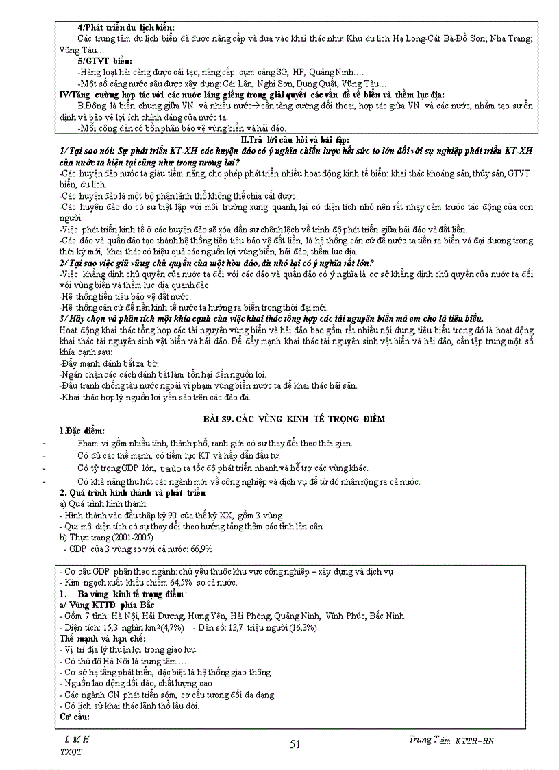 image for page Tài liệu ôn thi tn môn địa