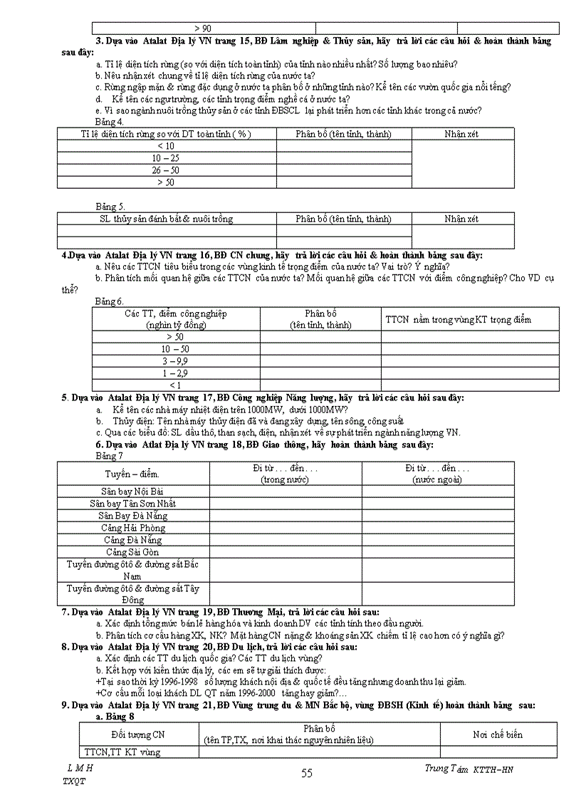 image for page Tài liệu ôn thi tn môn địa