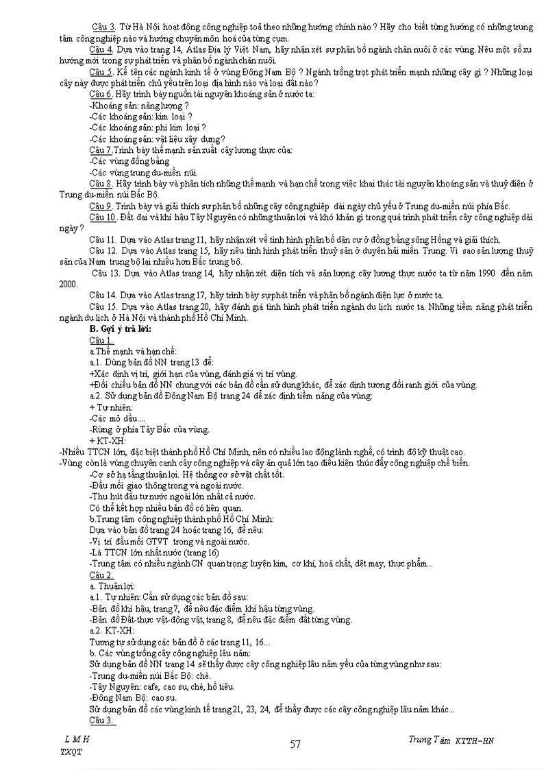 image for page Tài liệu ôn thi tn môn địa