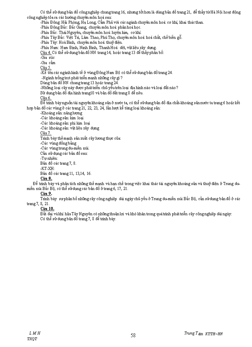 image for page Tài liệu ôn thi tn môn địa