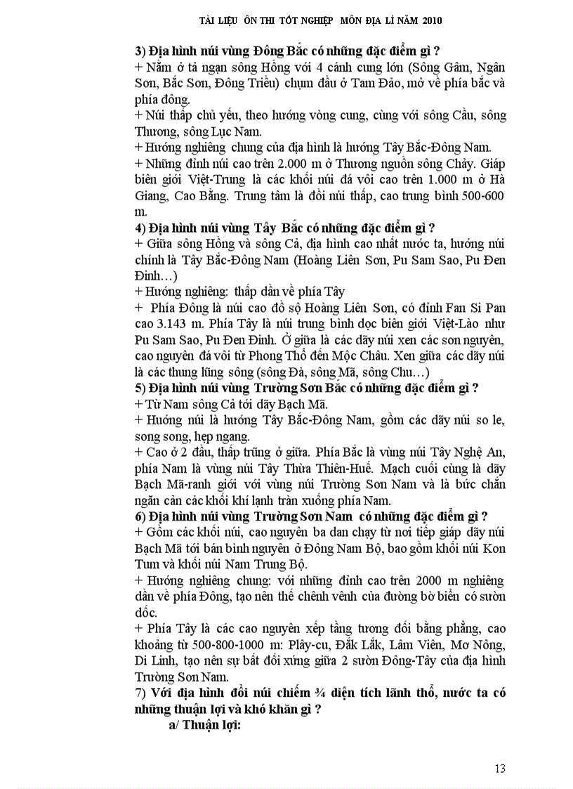 image for page Tai lieu on thi tnthpt mon đia ly 2010