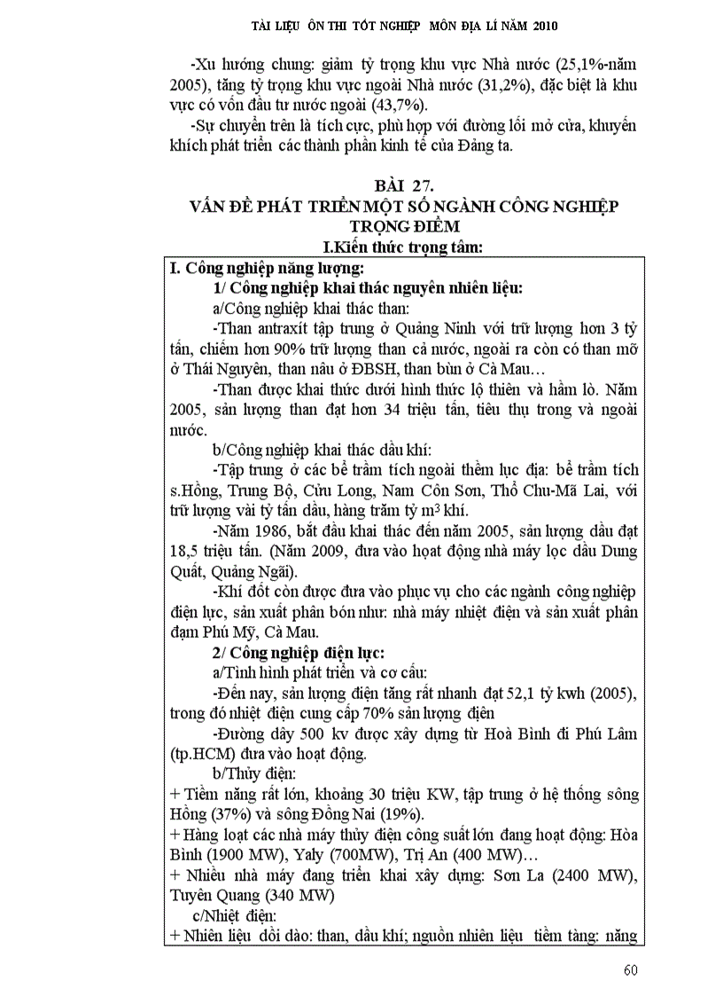 image for page Tai lieu on thi tnthpt mon đia ly 2010