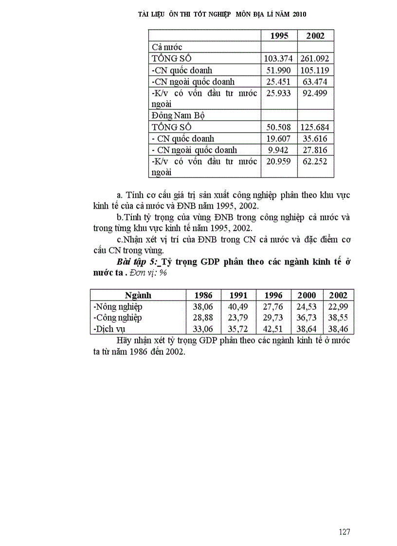 image for page Tai lieu on thi tnthpt mon đia ly 2010