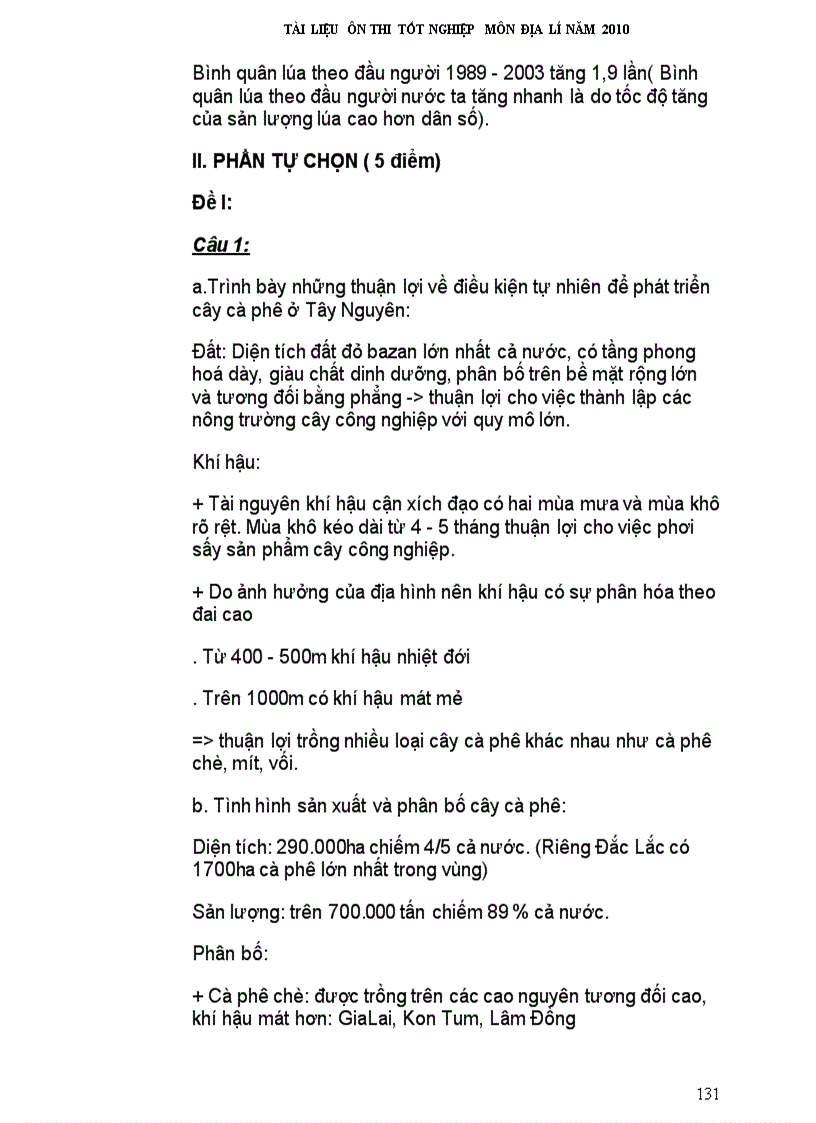 image for page Tai lieu on thi tnthpt mon đia ly 2010