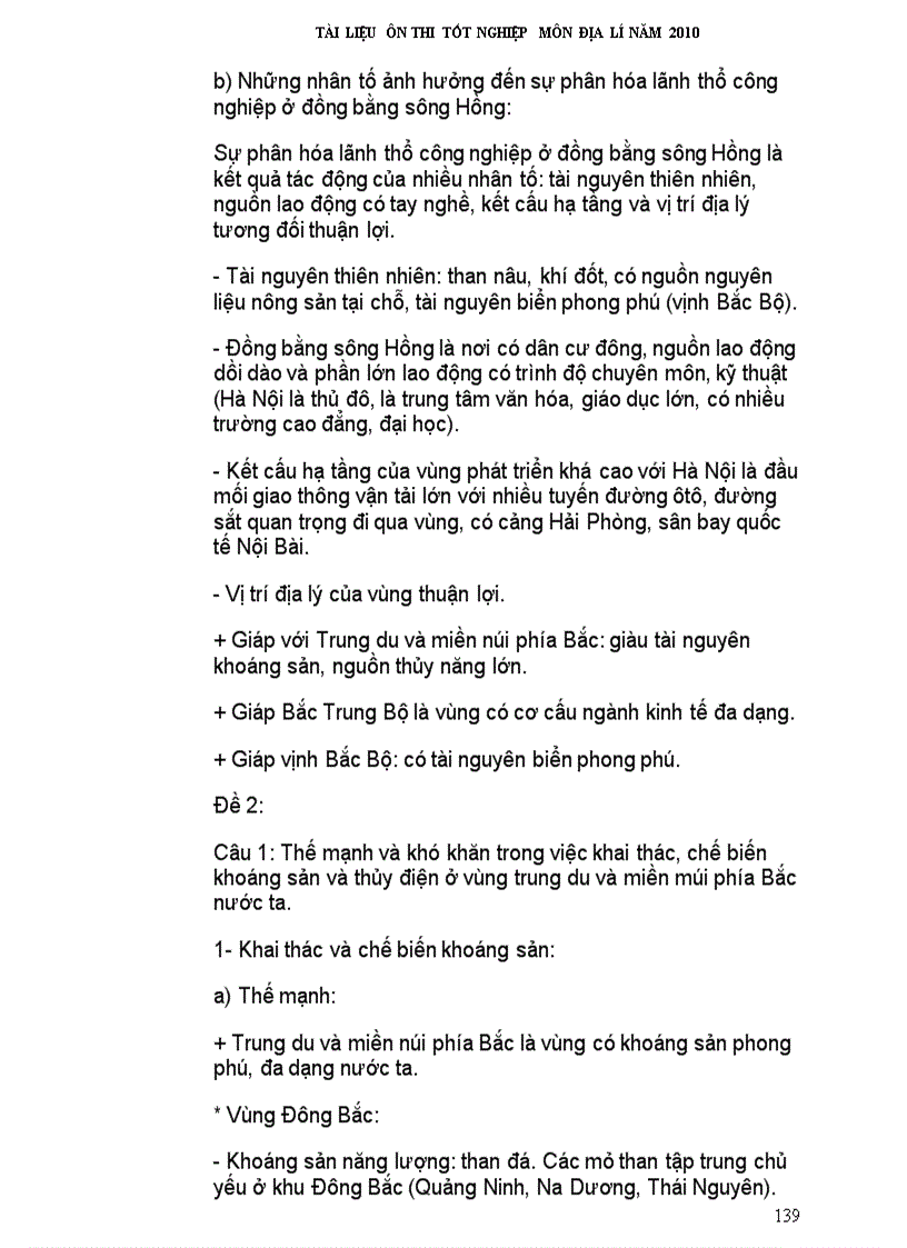 image for page Tai lieu on thi tnthpt mon đia ly 2010