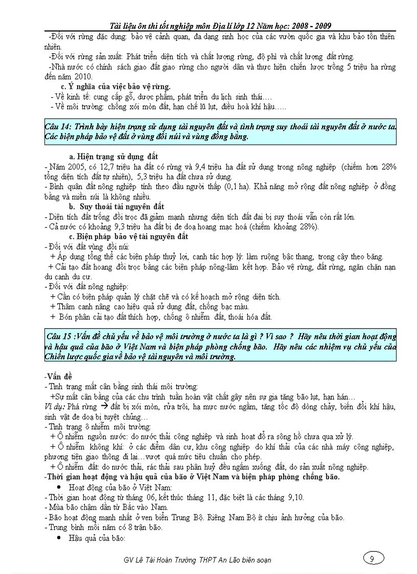 image for page Tai lieu on thi tot nghiep 12 mon đia li