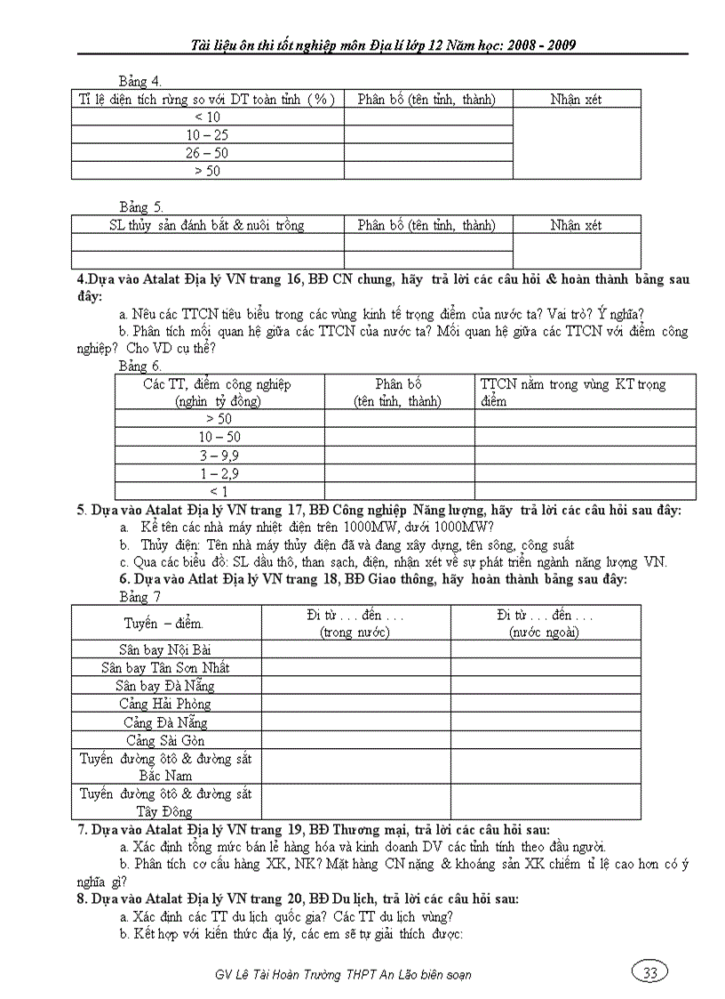 image for page Tai lieu on thi tot nghiep 12 mon đia li