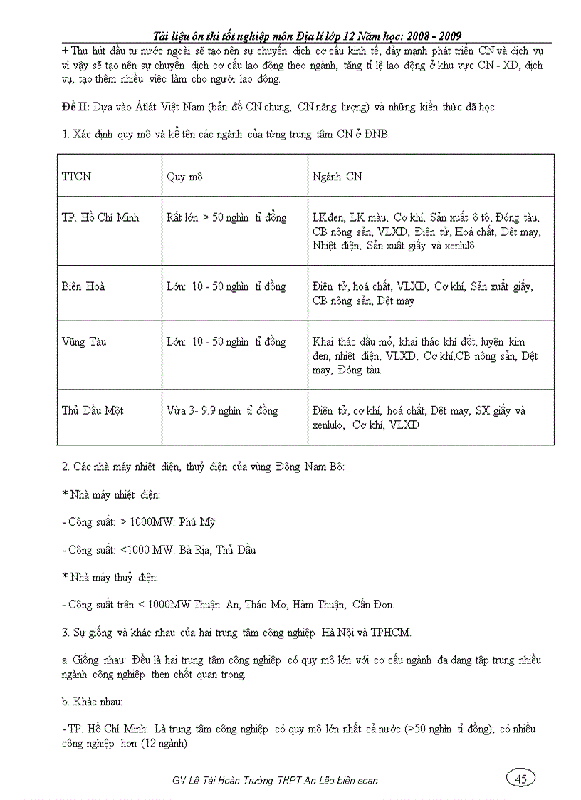 image for page Tai lieu on thi tot nghiep 12 mon đia li