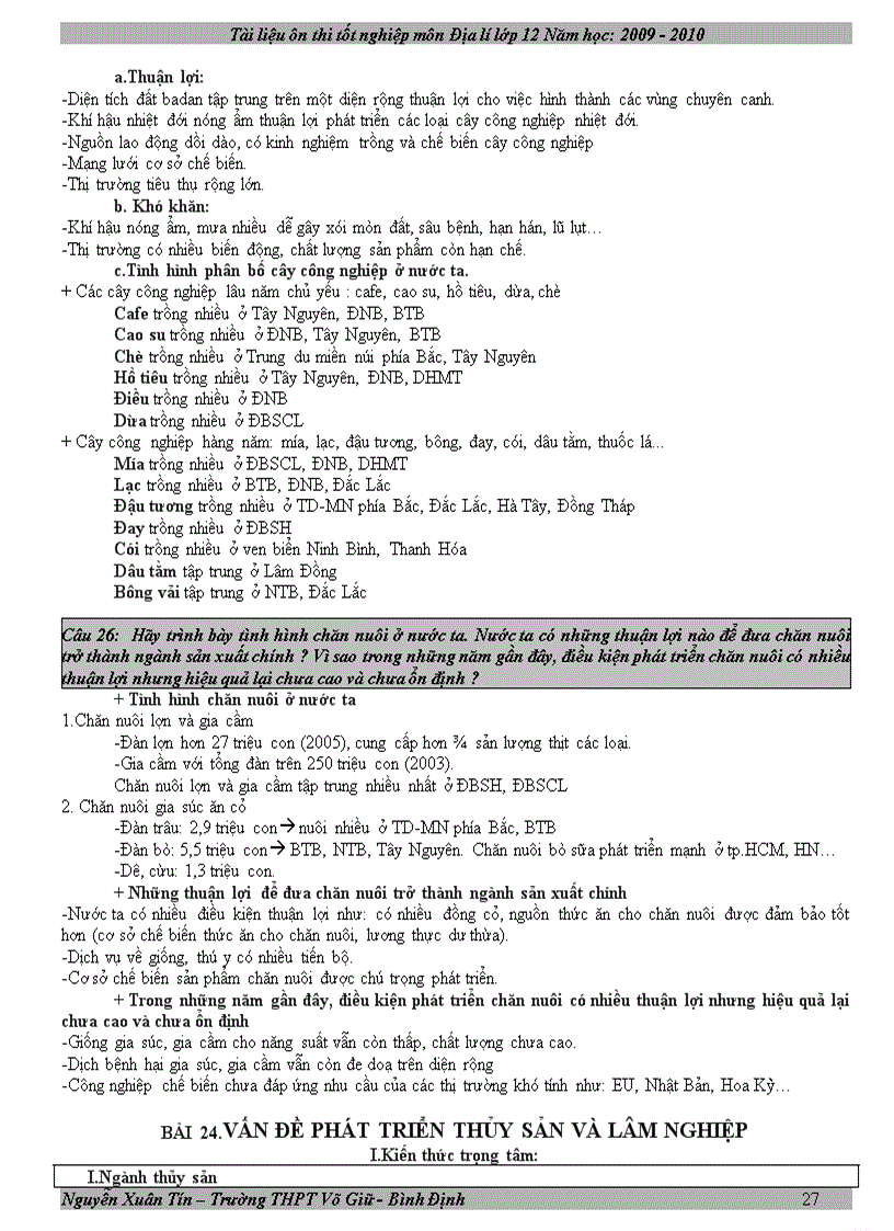 image for page Tài liệu ôn thi tốt nghiệp địa 12 năm 2010