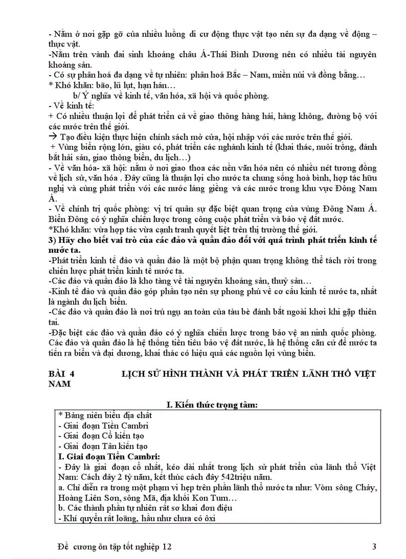 image for page Tài liệu ôn thi tốt nghiệp Địa 12 tốt