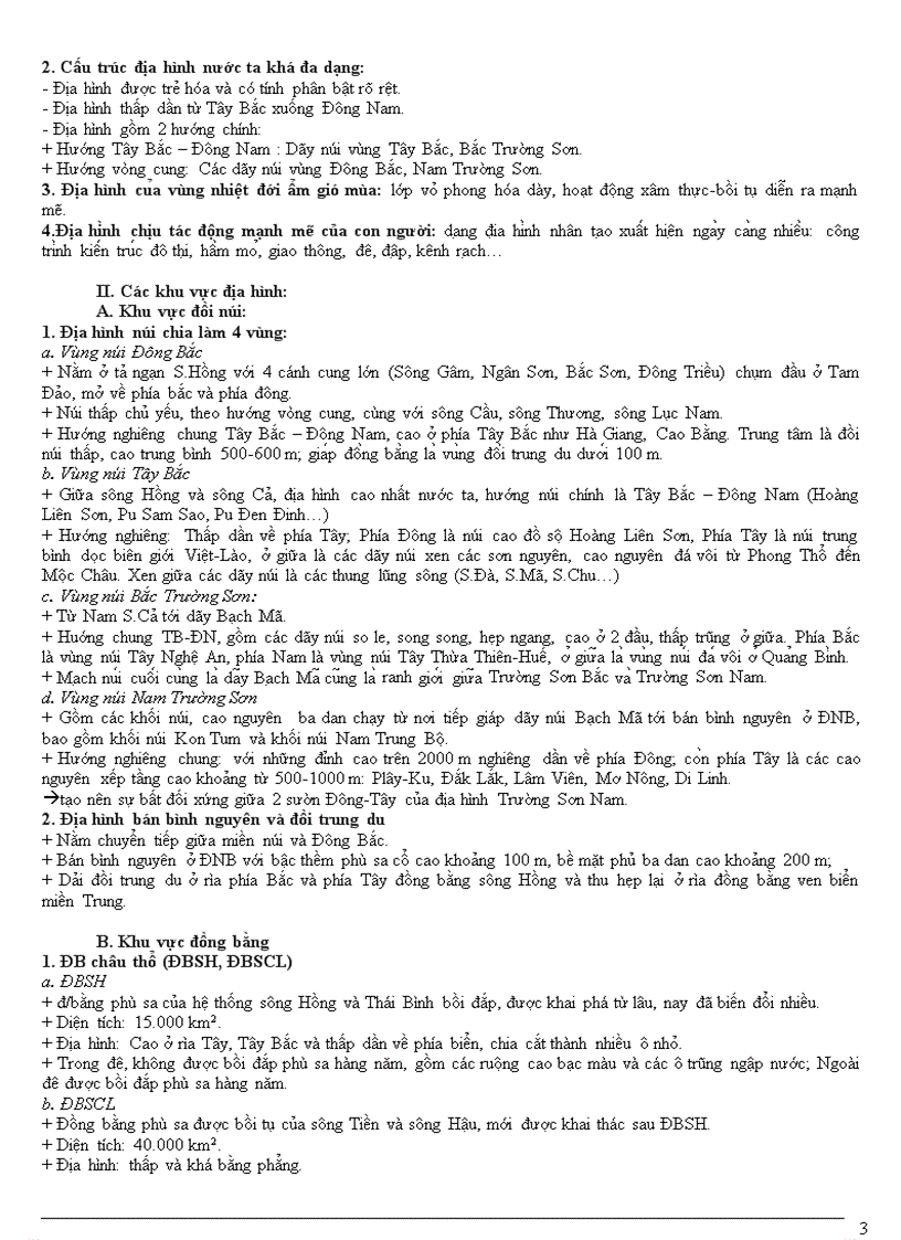 image for page Tài liệu ôn thi tốt nghiệp môn địa lí