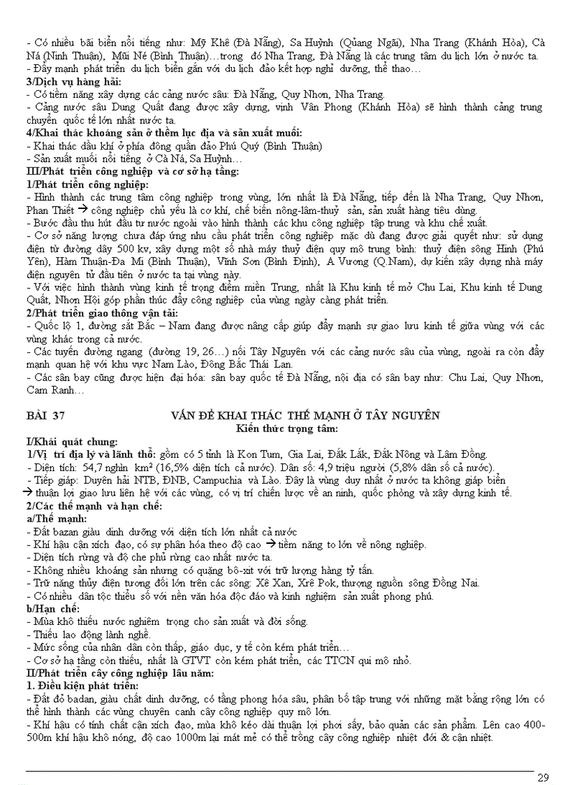 image for page Tài liệu ôn thi tốt nghiệp môn địa lí