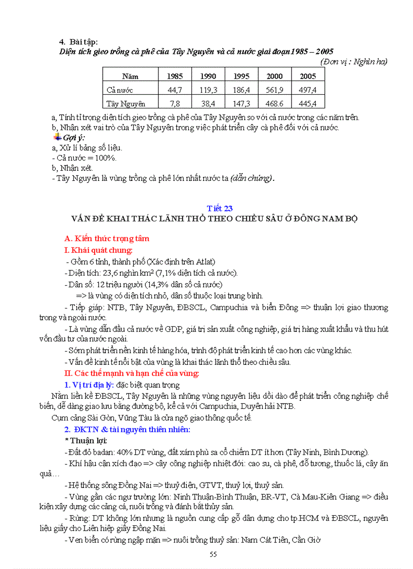 image for page Tài liệu ôn thi tốt nghiệp thpt năm 2009 môn địa lí