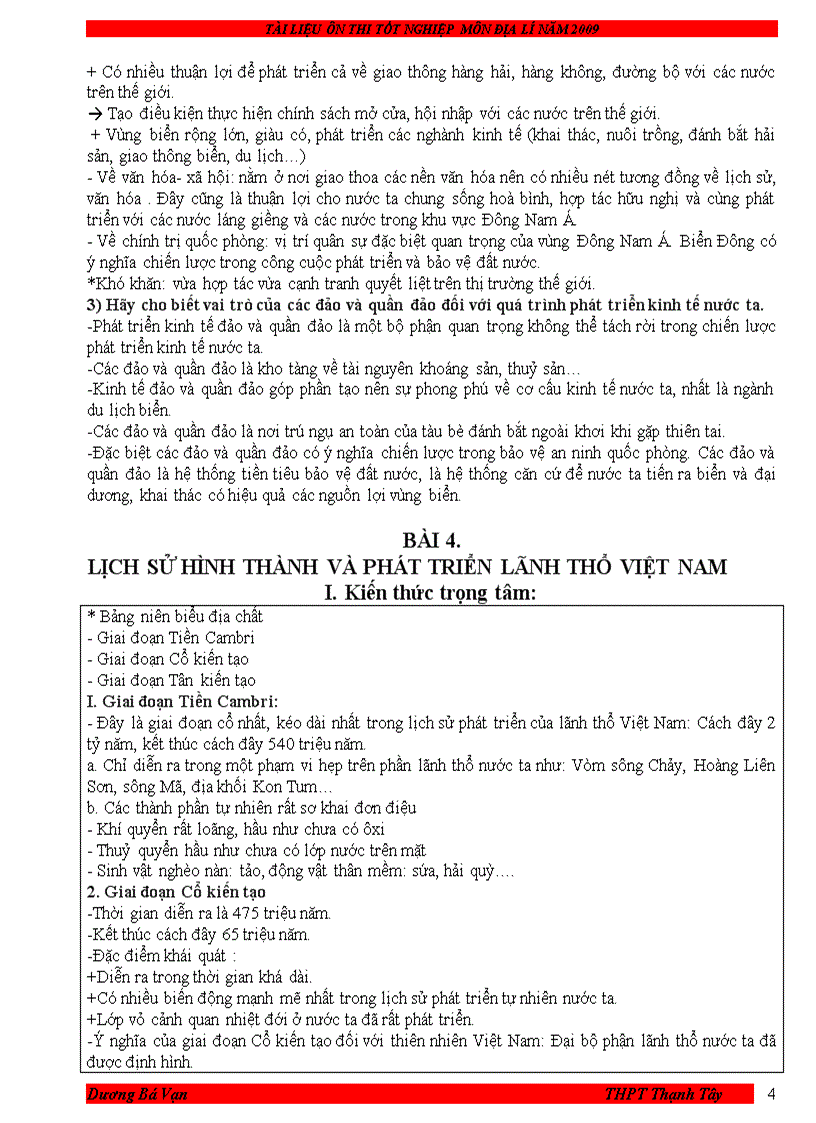 image for page Tài liệu ôn TN THPT 2009
