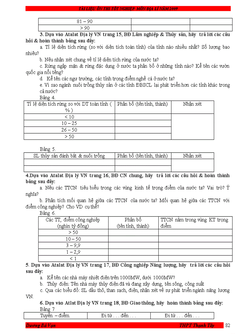 image for page Tài liệu ôn TN THPT 2009