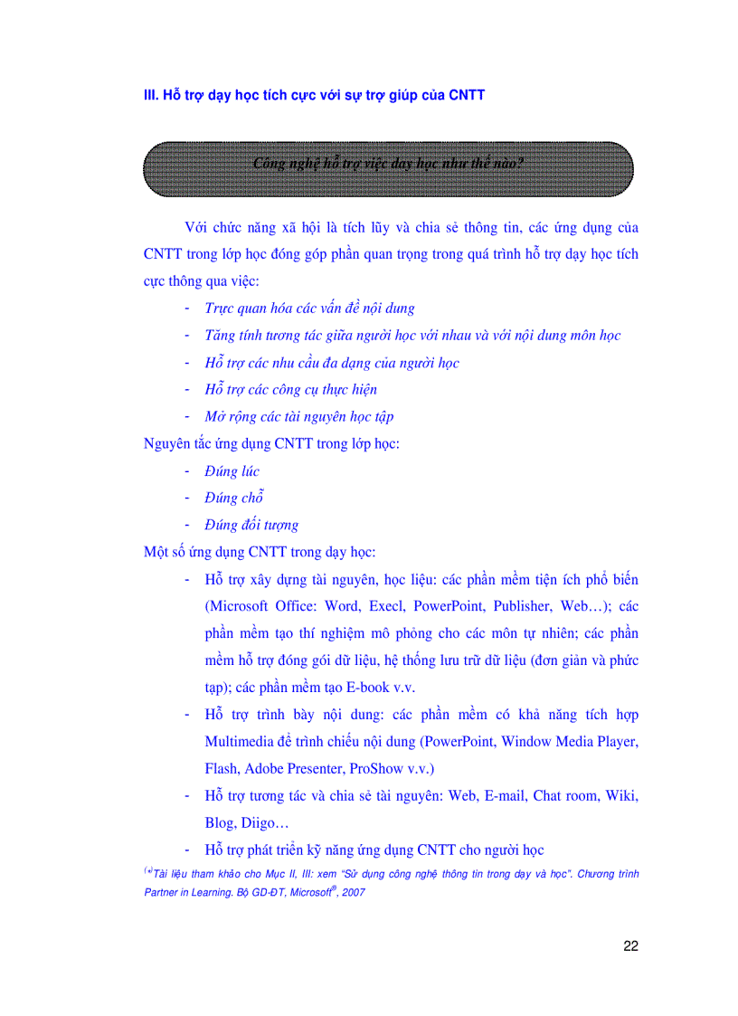 image for page Tai lieu tap huan cong tac giang day cho gv