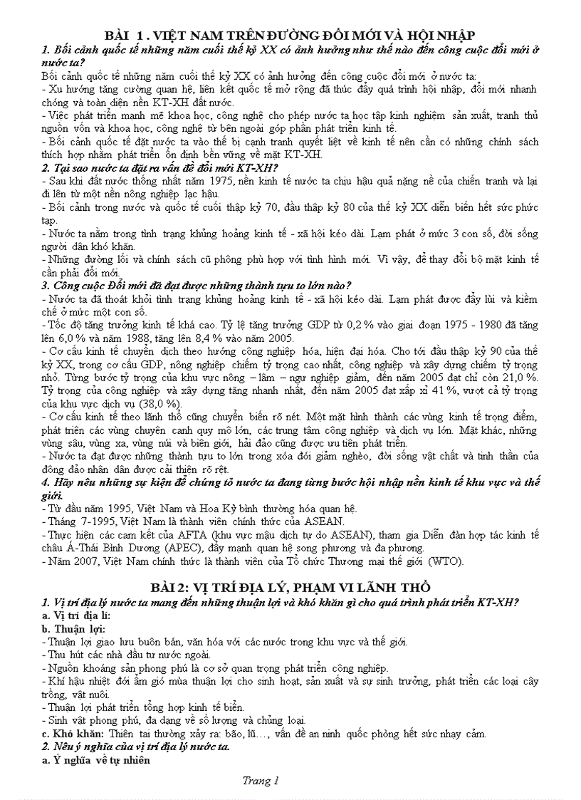 image for page Tra loi cau hoi 12