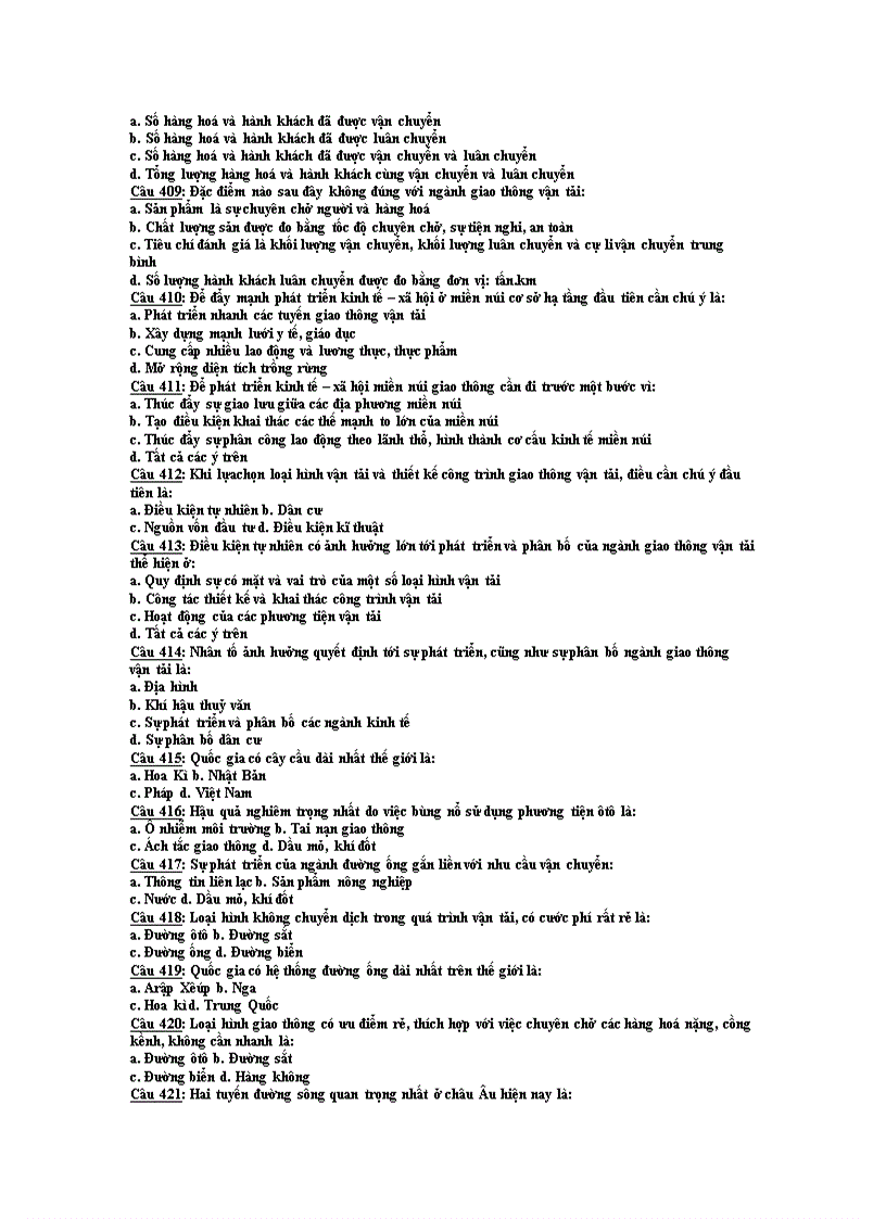 image for page Trắc nghiệm địa lý 12