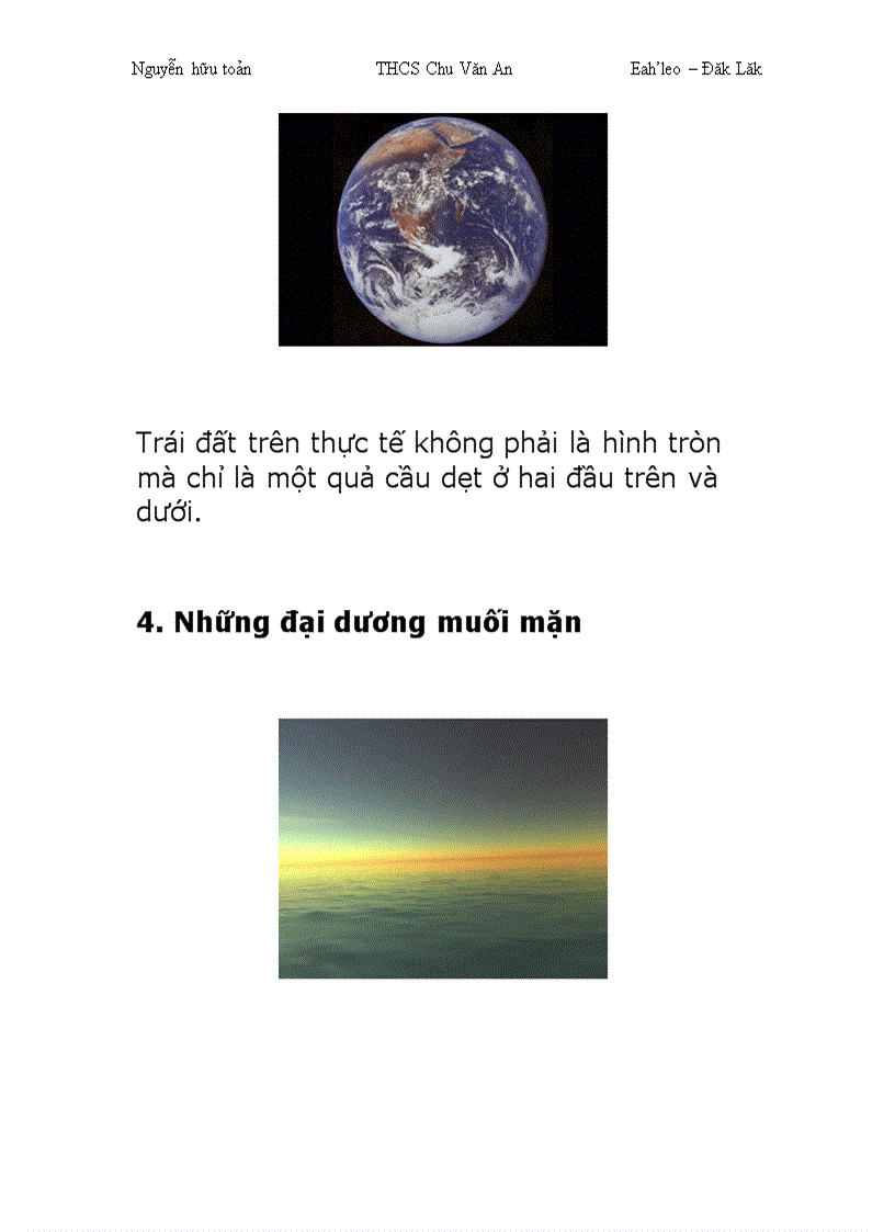 image for page 10 sự thật thú vị về Trái Đất