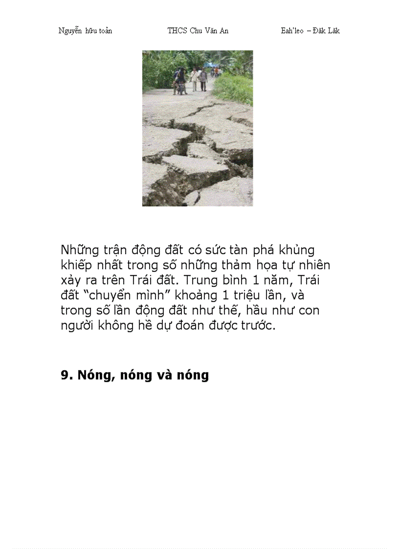 image for page 10 sự thật thú vị về Trái Đất