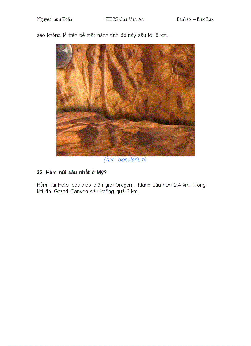 image for page 101 điều thú vị về Trái Đất phần 2