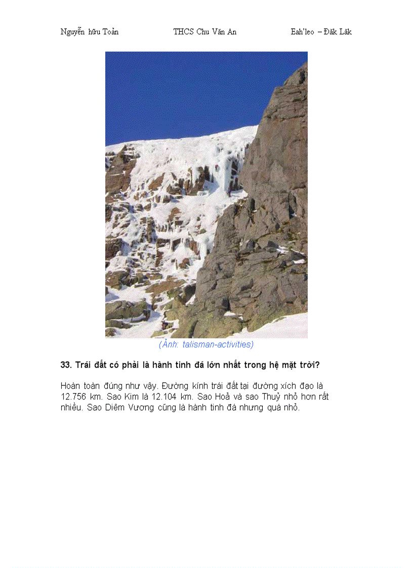 image for page 101 điều thú vị về Trái Đất phần 2