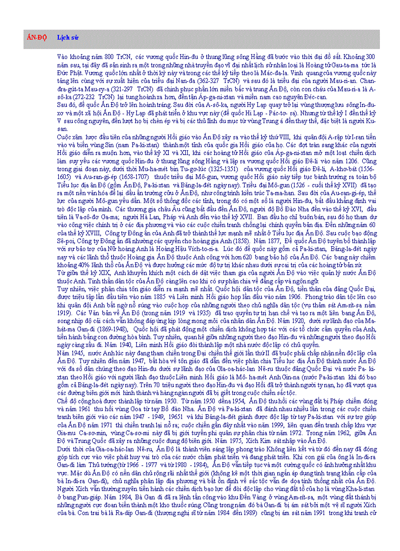 image for page Ấn độ