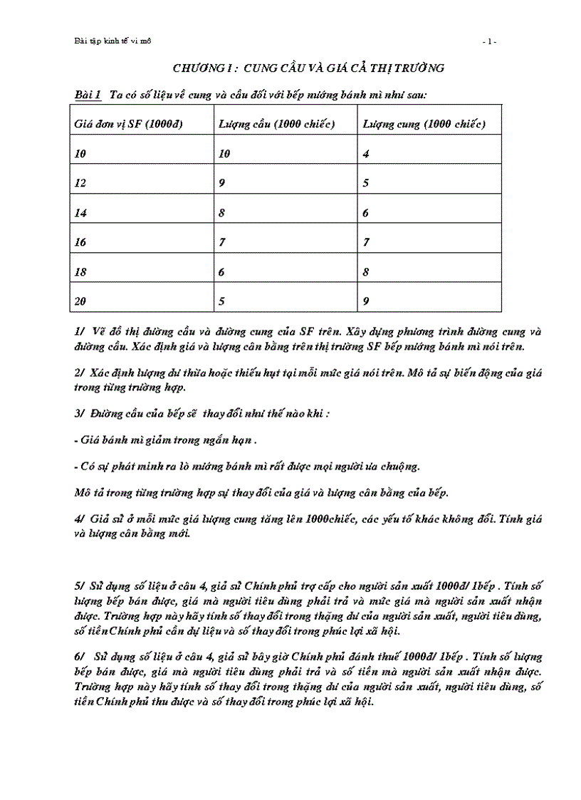 image for page Bai tap kinh te vi mo