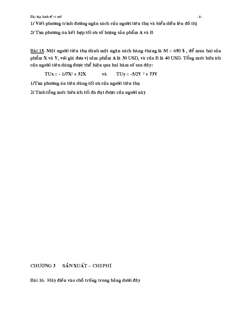 image for page Bai tap kinh te vi mo