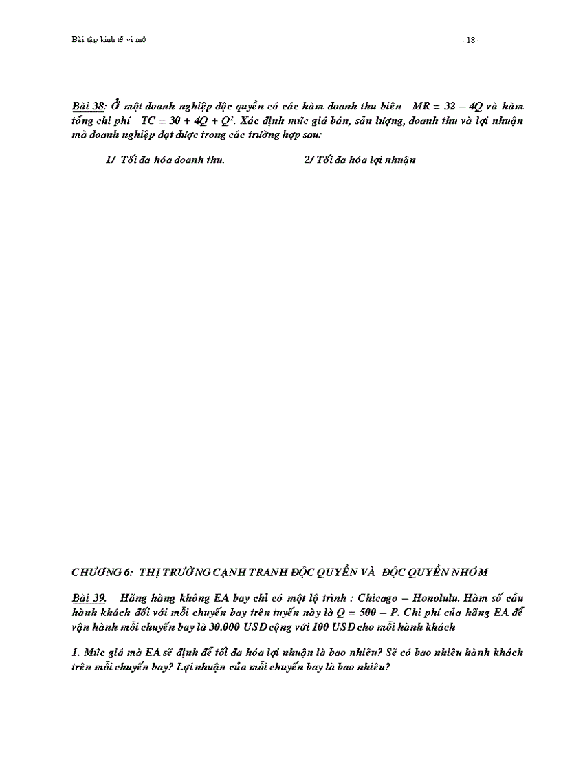 image for page Bai tap kinh te vi mo