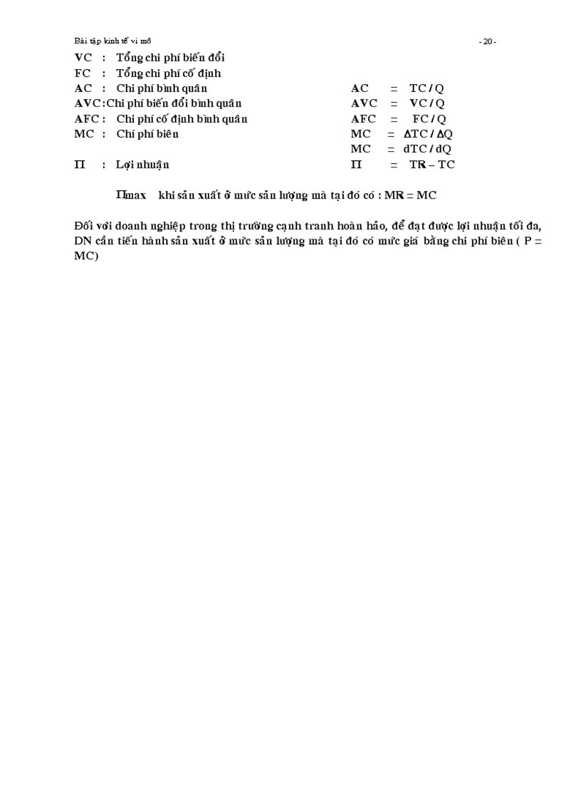 image for page Bai tap kinh te vi mo