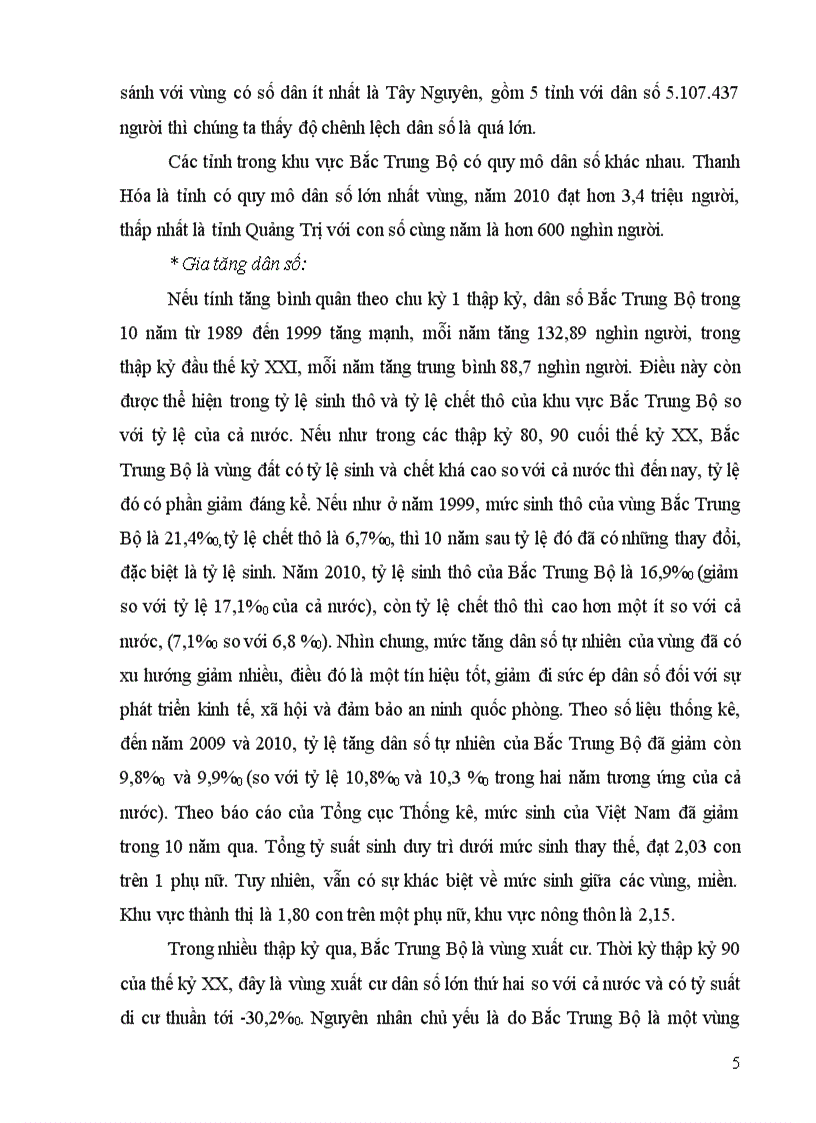 image for page Dân số và phân bổ dân số